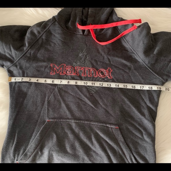 Marmot Outdoor Logo Hoodie Pullover Style# A69870 - Picture 3 of 10